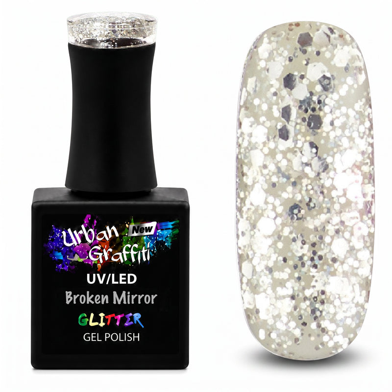 Miroir Cassé - UGGP-A0854 Vernis Gel Graffiti Urbain 15ml