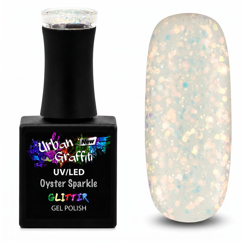 Oyster Sparkle - UGGP-A0870 Vernis Gel Graffiti Urbain 15ml