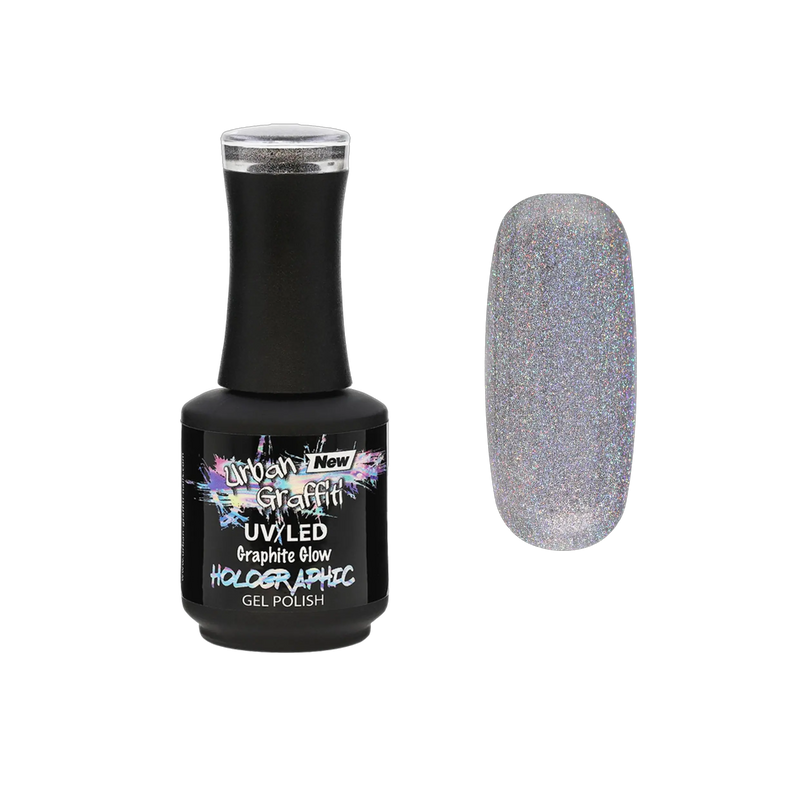 Graphite Glow - UGGP-HG002 Urban Graffiti Gel Polish 15ml
