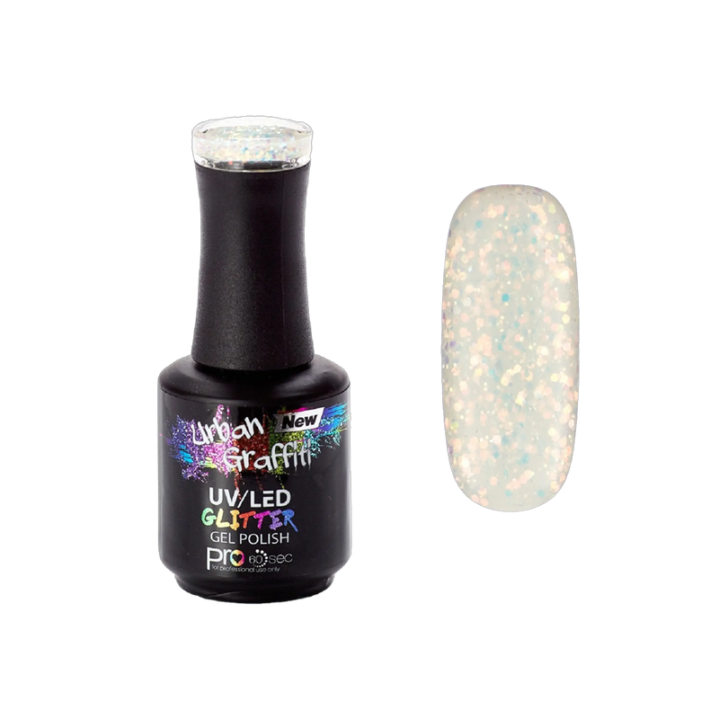 Oyster Sparkle - UGGP-A0870 Urban Graffiti Gel Polish 15ml